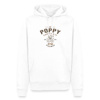 Pop-Pop Knows Everything - Men’s Premium Organic Hoodie - white - Front - Nico (187cm)