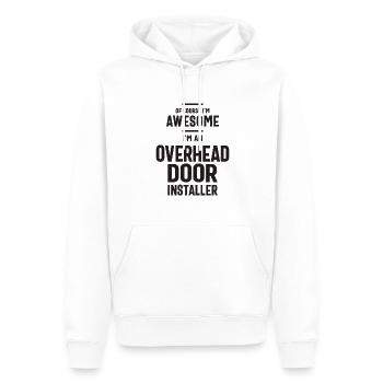 Großartig, ich bin ein Deckentorinstallateur - Männer Premium Bio Hoodie - Weiß - Vorne - Nico (187cm)