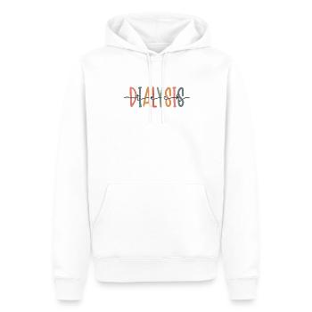 Dialysis Tech Technicien en dialyse drôle Dialyse - Sweat à capuche Premium bio Homme - blanc - Devant - Nico (187cm)