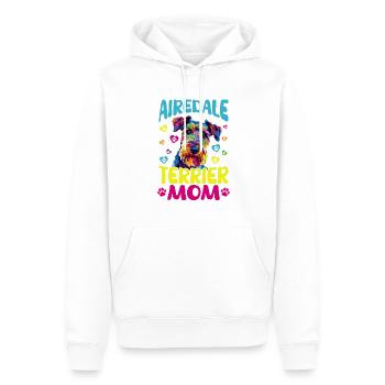 Airedale Terrier Dog Breed Airedale Terrier Girl - Männer Premium Bio Hoodie - Weiß - Vorne - Nico (187cm)