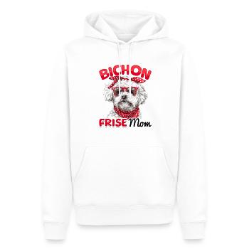 Bichon Frise Dog Breed Bichon Frise Mom - Männer Premium Bio Hoodie - Weiß - Vorne - Nico (187cm)