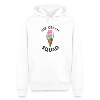 Frozen Cream Squad Lustiges Dessert Gelato Creme - Männer Premium Bio Hoodie - Weiß - Vorne - Nico (187cm)