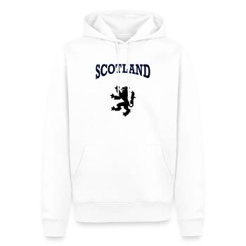 scotland - Sweat à capuche Premium bio Homme - blanc - Devant - Nico (187cm)
