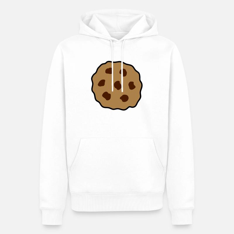 biscuit biscuit biscuits - Sweat à capuche Premium bio Homme - blanc