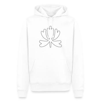 Ornement Boroni 1 - Graphique vectoriel - Sweat à capuche Premium bio Homme - blanc - Devant - Nico (187cm)