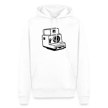 Kamera, Vintage Kamera, , Alte Kamera, Old - Männer Premium Bio Hoodie - Weiß - Vorne - Nico (187cm)