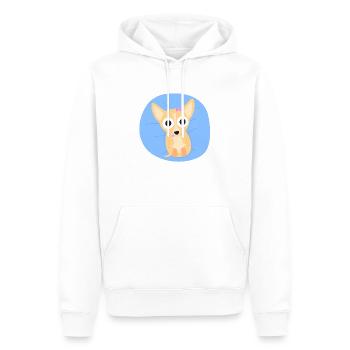 Chihuahua - Männer Premium Bio Hoodie - Weiß - Vorne - Nico (187cm)