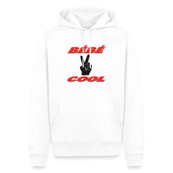 COOL Baby 283348 - Männer Premium Bio Hoodie - Weiß - Vorne - Nico (187cm)