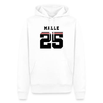Malle 2025 Trikot - Männer Premium Bio Hoodie - Weiß - Vorne - Nico (187cm)