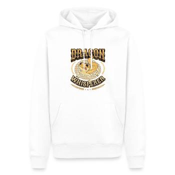 Bartdrache, Flüsterer, Reptilienliebhaber. - Männer Premium Bio Hoodie - Weiß - Vorne - Nico (187cm)