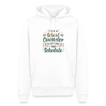 Ja, Ich Bin Ein Schulberater . - Männer Premium Bio Hoodie - Weiß - Vorne - Nico (187cm)