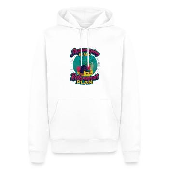 Aquascaping Is My Retirement Plan Aquarist - Men’s Premium Organic Hoodie - white - Front - Nico (187cm)