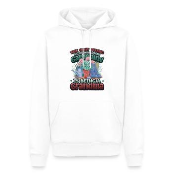 Amoureux du jardin, femmes, jardinage, grand-mère. - Sweat à capuche Premium bio Homme - blanc - Devant - Nico (187cm)