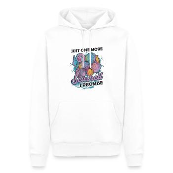 Only one shell left, collector shell - Men’s Premium Organic Hoodie - white - Front - Nico (187cm)