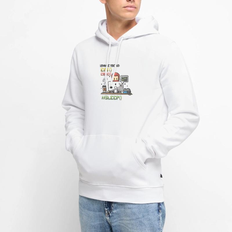Programmierer,Computerprogrammierer,Witz Männer Premium Bio Hoodie