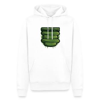 Gurkentruppe Mannschafts Outfit Humor Verein - Männer Premium Bio Hoodie - Weiß - Vorne - Nico (187cm)