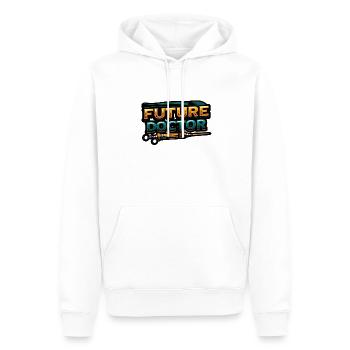 Zukünftiger Arzt, Medizinstudent - Männer Premium Bio Hoodie - Weiß - Vorne - Nico (187cm)