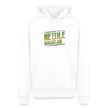 Nadelzauberer, Akupunkteur - Männer Premium Bio Hoodie - Weiß - Vorne - Nico (187cm)