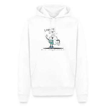 Sushi Motivation - Men’s Premium Organic Hoodie - white - Front - Nico (187cm)