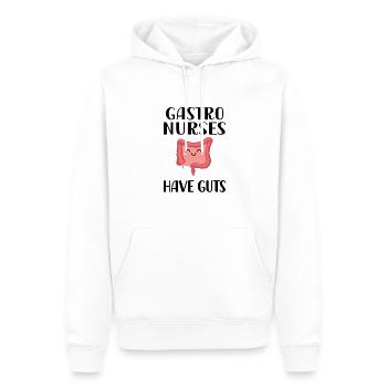 Krankenschwester Gastroenterologie Endoskopie - Männer Premium Bio Hoodie - Weiß - Vorne - Nico (187cm)