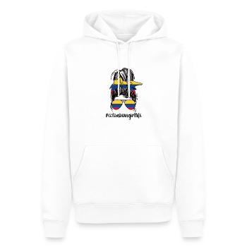 Colombie Colombie Racines colombiennes - Sweat à capuche Premium bio Homme - blanc - Devant - Nico (187cm)