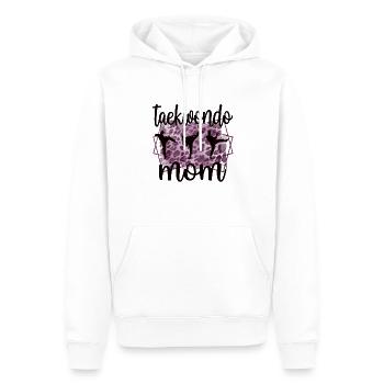 Stolze Taekwondo-Mama Taekwondo Mutter Geschenk - Männer Premium Bio Hoodie - Weiß - Vorne - Nico (187cm)