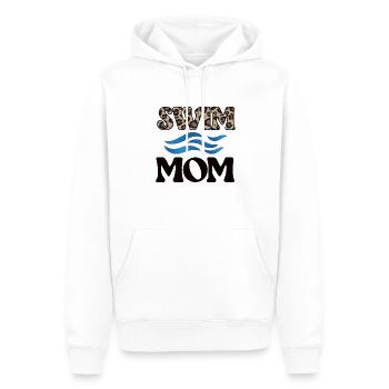 Schwimmmama Mutter Von Schwimmer Schwimm-Mama - Männer Premium Bio Hoodie - Weiß - Vorne - Nico (187cm)