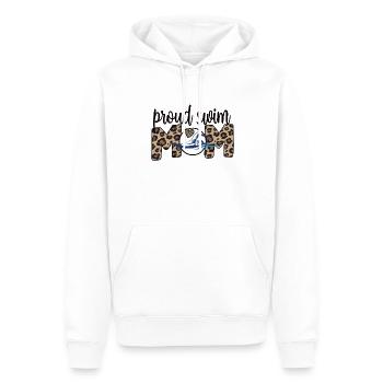 Schwimmmama Mutter Von Schwimmer Schwimm-Mama - Männer Premium Bio Hoodie - Weiß - Vorne - Nico (187cm)