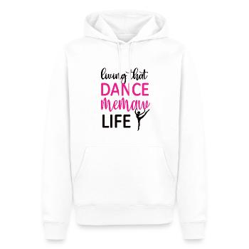 Proud Dance Memaw Grandma By Dancer Dance Memaw - Men’s Premium Organic Hoodie - white - Front - Nico (187cm)
