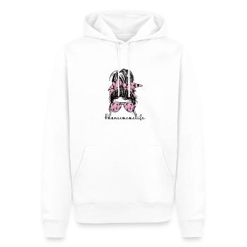 Proud Dance Meme Grandma Par Dancer Dancing Meme - Sweat à capuche Premium bio Homme - blanc - Devant - Nico (187cm)