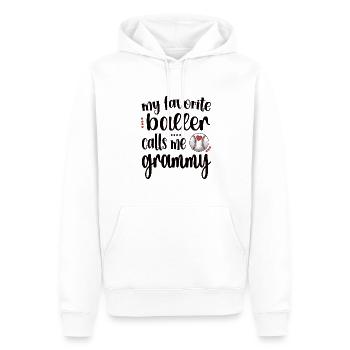 Grammy Oma Von Baseballspieler Baseball Grammy - Männer Premium Bio Hoodie - Weiß - Vorne - Nico (187cm)