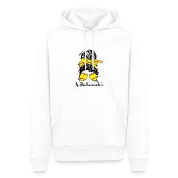 Memaw Grandma By Softball Player Softball Memaw - Men’s Premium Organic Hoodie - white - Front - Nico (187cm)