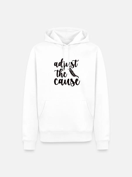 Chiropraktiker Chiropraktik Bester Chiropraktiker - Männer Premium Bio Hoodie - Weiß