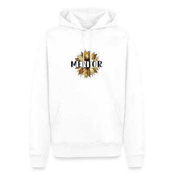 Persönlicher Mentor Geschenk Mentor Wertschätzung - Männer Premium Bio Hoodie - Weiß - Vorne - Nico (187cm)