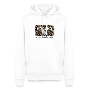 Bester Direktor Geschenk Direktor Wertschätzung - Männer Premium Bio Hoodie - Weiß - Vorne - Nico (187cm)