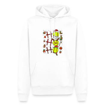 Softball Christmas Softball Player Xmas Party Gift - Männer Premium Bio Hoodie - Weiß - Vorne - Nico (187cm)