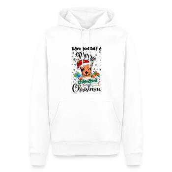 Chihuahua Christmas Party Chihuahua Xmas Gifts - Männer Premium Bio Hoodie - Weiß - Vorne - Nico (187cm)