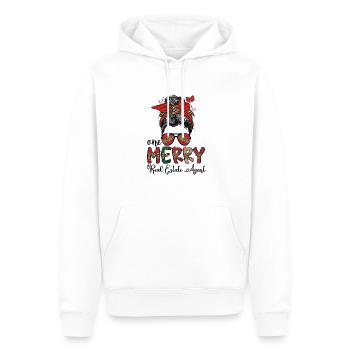 Real Estate Agent Christmas Real Estate Xmas Gifts - Männer Premium Bio Hoodie - Weiß - Vorne - Nico (187cm)