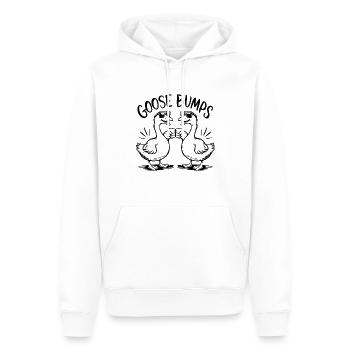 Gänsehaut Niedliches lustig für Vogelliebhaber - Männer Premium Bio Hoodie - Weiß - Vorne - Nico (187cm)