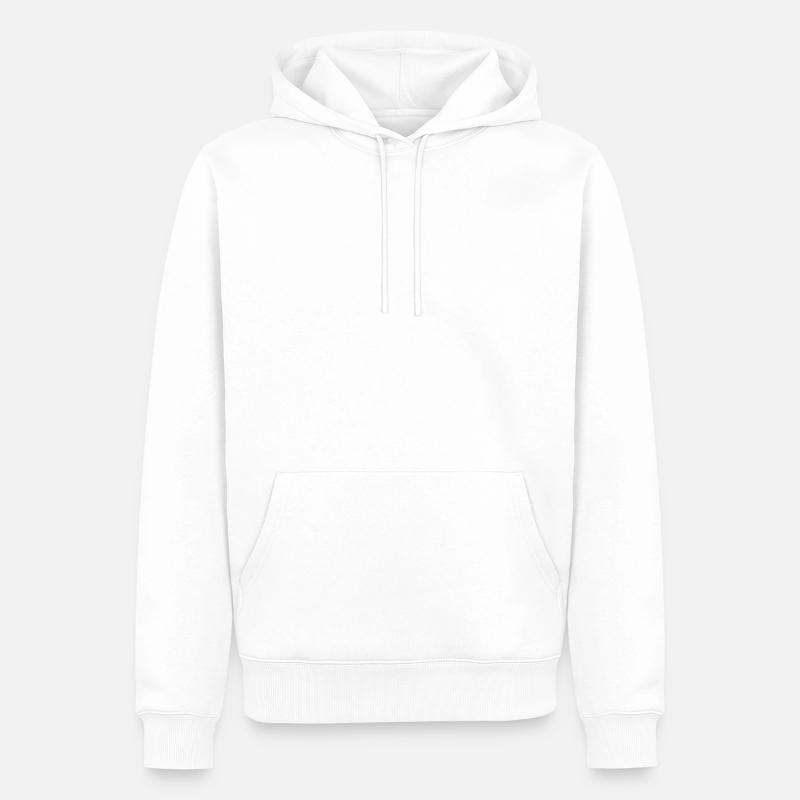 pacemaker_pm6 - Männer Premium Bio Hoodie - Weiß