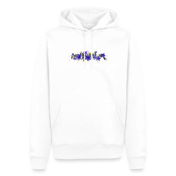 Glockenblume - Männer Premium Bio Hoodie - Weiß - Vorne - Nico (187cm)