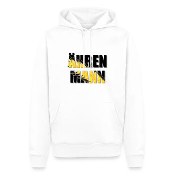 Landwirtschaft Landwirt Ährenmann Ähre Trecker - Männer Premium Bio Hoodie - Weiß - Vorne - Nico (187cm)