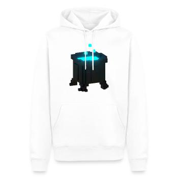 Secret Dark Gothic Witch Cauldron Ocean Blue Tee - Sweat à capuche Premium bio Homme - blanc - Devant - Nico (187cm)