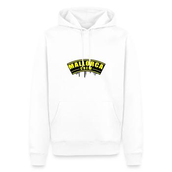 Mallorca Crew - Männer Premium Bio Hoodie - Weiß - Vorne - Nico (187cm)