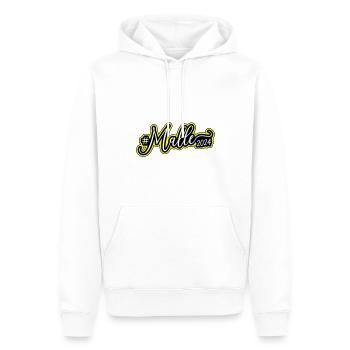 Malle 2024 Palme Mallorca - Männer Premium Bio Hoodie - Weiß - Vorne - Nico (187cm)