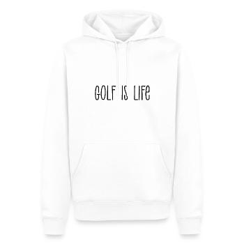 Golf Is Life Golf Player Golfing Driver Putter Gol - Männer Premium Bio Hoodie - Weiß - Vorne - Nico (187cm)