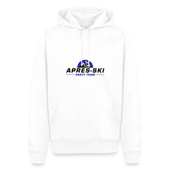 Apres Ski Party Team - Männer Premium Bio Hoodie - Weiß - Vorne - Nico (187cm)