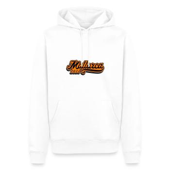 Mallorca 2023 - Männer Premium Bio Hoodie - Weiß - Vorne - Nico (187cm)