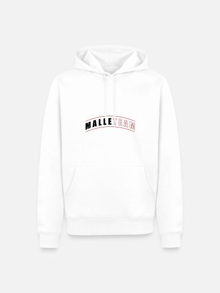 Malle Team Mallorca - Men’s Premium Organic Hoodie - white