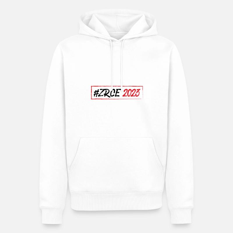 Zrce Party 2023 - Sweat à capuche Premium bio Homme - blanc